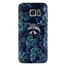 Силиконовый Чехол с Енотами на Samsung Galaxy S7 Еdge / G935 – В цветах