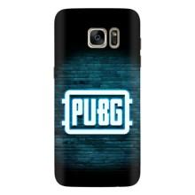 Чохол (TPU) з картинкою "Лого Пабг" на Гелексі С7 Едж (Лого PUBG)