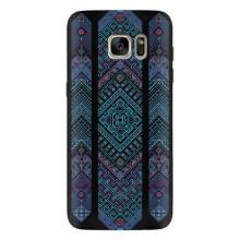 Силиконовый Чехол на Samsung Galaxy S7 Еdge / G935 (Крутой орнамент)