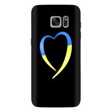 Силіконовий Чохол  на Samsung Galaxy S7 Еdge / G935 (Я-Україна) – Українське серце