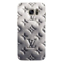 Текстурний Чохол Louis Vuitton для Гелексі С7 Едж – Бежевий ЛВ