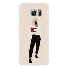 Силиконовый Чехол на Samsung Galaxy S7 Еdge / G935 с картинкой Стильных Девушек – Стильная