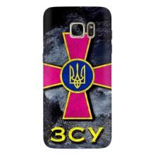 ЗСУ Чехлы (TPU) для Samsung Galaxy S7 Еdge / G935 – Лого ЗСУ