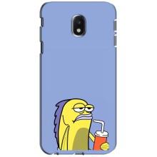 Бампер з принтом Меми для Samsung Galaxy J3 2017 (J330FN европейская версия) – Байдужість