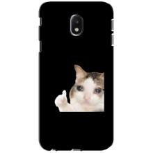 Бампер з принтом Меми для Samsung Galaxy J3 2017 (J330FN европейская версия) – Кіт у сльозах