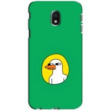 Бампер з принтом Меми для Samsung Galaxy J3 2017 (J330FN европейская версия) – Мем Качка