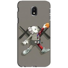 Чехлы для Samsung Galaxy J3 2017 (J330FN европейская версия) - Bearbrick Louis Vuitton (PREMIUMPrint) (Беарбрик Джордан)