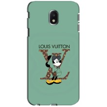 Чехлы Луи Витон для Samsung Galaxy J3 2017 (J330FN европейская версия) (AlphaPrint - LOUIS VUITTON) (Микки Маус LV)