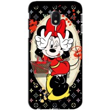 Чехол Disney Mouse Samsung Galaxy J3 2017 (J330FN европейская версия) (PREMIUMPrint) – Минни peace