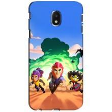 Чехол для Samsung Galaxy J3 2017 (J330FN европейская версия) Бравл Старс (VPrint)