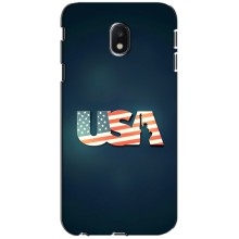 Чехол Флаг USA для Samsung Galaxy J3 2017 (J330FN европейская версия) – USA