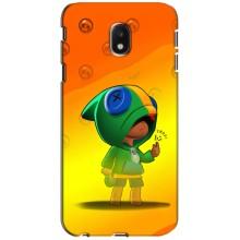 Чохол Бравл Старс для Samsung Galaxy J3 2017 (J330FN европейская версия) – LEON в кофті