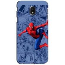 Силиконовый Чехол для Samsung Galaxy J3 2017 (J330FN европейская версия) – Человек Паук