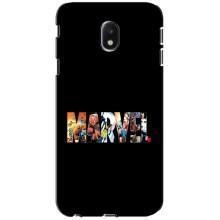 Силиконовый Чехол для Samsung Galaxy J3 2017 (J330FN европейская версия) – MARVEL