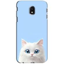 Чехол на тематику: Коты для Samsung Galaxy J3 2017 (J330FN европейская версия) – Белый кот