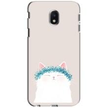 Чехол на тематику: Коты для Samsung Galaxy J3 2017 (J330FN европейская версия) – Белый котик