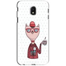Чехол на тематику: Коты для Samsung Galaxy J3 2017 (J330FN европейская версия) – Кот аристократ