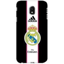 Чехол для Samsung Galaxy J3 2017 (J330FN европейская версия) с принтом – Лого Real Madrid