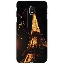 Чехол с Эйфелевой башней на Samsung Galaxy J3 2017 (J330FN европейская версия) – Paris