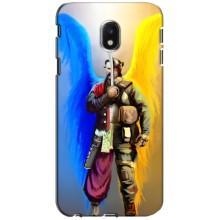Чохол з картинкою (Патріотичний КОЗАК) на Samsung Galaxy J3 2017 (J330FN европейская версия) – КОЗАК  з крилами