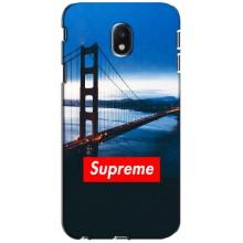 Чеохол для Samsung Galaxy J3 2017 (J330FN европейская версия) з картинкою Supreme (AlphaPrint)