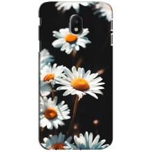 Чехол с ромашками на Samsung Galaxy J3 2017 (J330FN европейская версия) – Белые ромашки