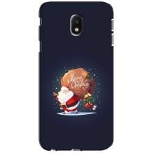Чехол Санта Клаус для Samsung Galaxy J3 2017 (J330FN европейская версия) – Подарки от Санты
