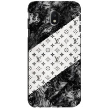 Чохол Стиль Louis Vuitton на Samsung Galaxy J3 2017 (J330FN европейская версия) (LV на білому)