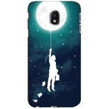 Чохол (ТПУ) з планетами на Samsung Galaxy J3 2017 (J330FN европейская версия) – To The moon