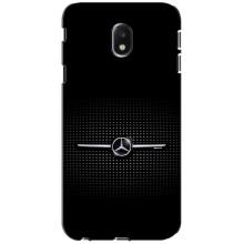 Силиконовый бампер с картинкой машины на Samsung Galaxy J3 2017 (J330FN европейская версия) (Mercedes)
