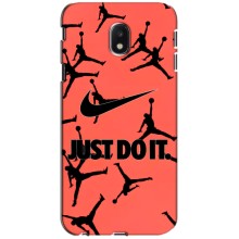 Силиконовый Чехол Nike Air Jordan на Гелекси Джи3 2017 – Just Do It