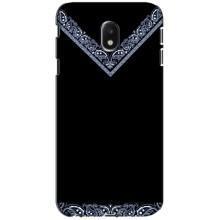 Силиконовый Чехол на Samsung Galaxy J3 2017 (J330FN европейская версия) – Воротник вышиванки