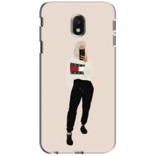 Силиконовый Чехол на Samsung Galaxy J3 2017 (J330FN европейская версия) с картинкой Стильных Девушек (Стильная)