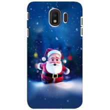 Чехлы на Новый Год Samsung Galaxy J4 2018, SM-J400F (Маленький Дед Мороз)