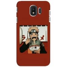 Чехлы с тематикой АНИМЕ для Самсунг Дж4 2018 (VPrint) – Наруто с лапшой