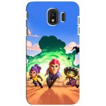 Чехол для Samsung Galaxy J4 2018, SM-J400F Бравл Старс (VPrint)