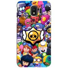 Чехол для Samsung Galaxy J4 2018, SM-J400F Бравл Старс (VPrint)