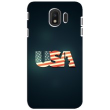 Чехол Флаг USA для Samsung Galaxy J4 2018, SM-J400F (USA)