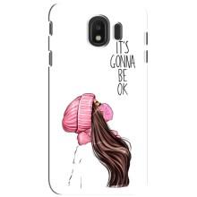 Чехол с печатью для Samsung Galaxy J4 2018, SM-J400F - (Мода) (AlphaPrint) (Коронавирус)