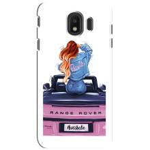 Чехол с печатью для Samsung Galaxy J4 2018, SM-J400F - (Мода) (AlphaPrint) (На машине)