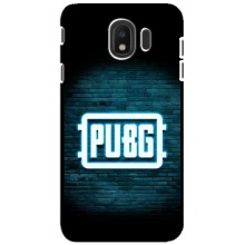 Чехол PUBG для Самсунг Дж4 2018 (AlphaPrint) (Лого PUBG)