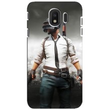 Чехол PUBG для Самсунг Дж4 2018 (AlphaPrint) (Пабг мен)