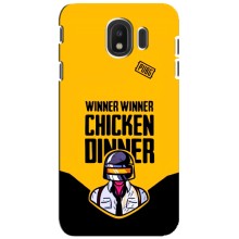 Чехол PUBG для Самсунг Дж4 2018 (AlphaPrint) (Pubg шлем)