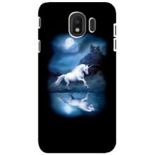 Чехол Unicorn на Samsung Galaxy J4 2018, SM-J400F (Единорог)