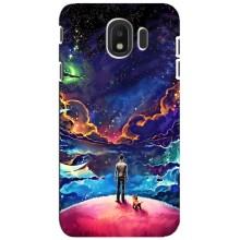 Космічні Чохли для Samsung J4 2018 (VPrint) (Вид Галактики)