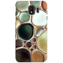 Мраморный чехол на Samsung Galaxy J4 2018, SM-J400F (VPrint) (Радужный Мрамор)