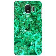 Мраморный чехол на Samsung Galaxy J4 2018, SM-J400F (VPrint) (Салатный Мрамор)