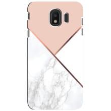 Мраморный чехол на Samsung Galaxy J4 2018, SM-J400F (VPrint) (Тройной мрамор)