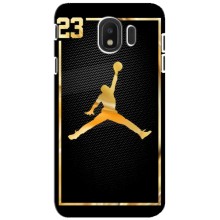 Силиконовый Чехол Nike Air Jordan на Самсунг J4 (2018) (Джордан 23)
