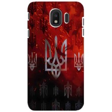 Украинские Чехлы для Samsung Galaxy J4 2018, SM-J400F с картинкой УПА (AlphaPrint) (ГЕРБ УПА)